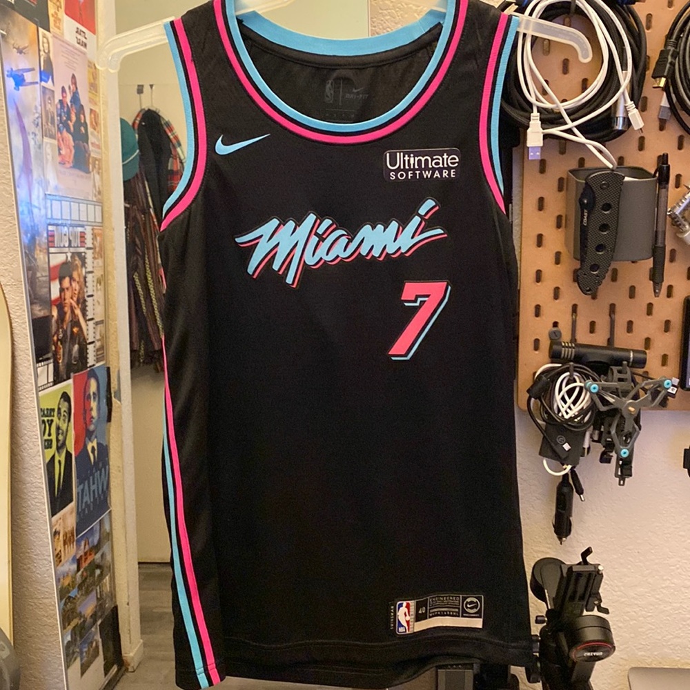 Goran Dragic Miami Heat Jersey *AUTHENTIC*